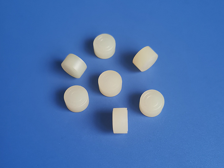 Three-way heparin mat (rubber cap)